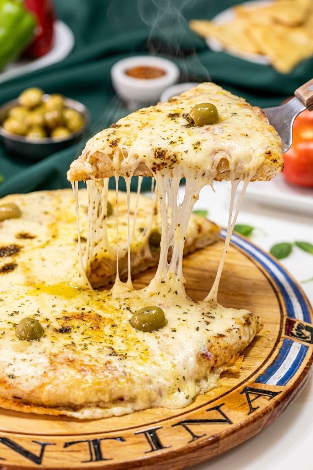 Queso estirado